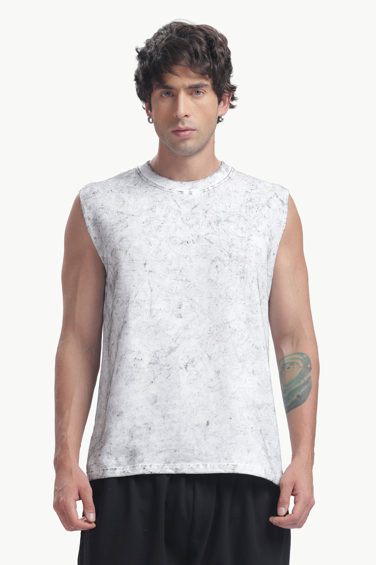 Marbile White Tanktop