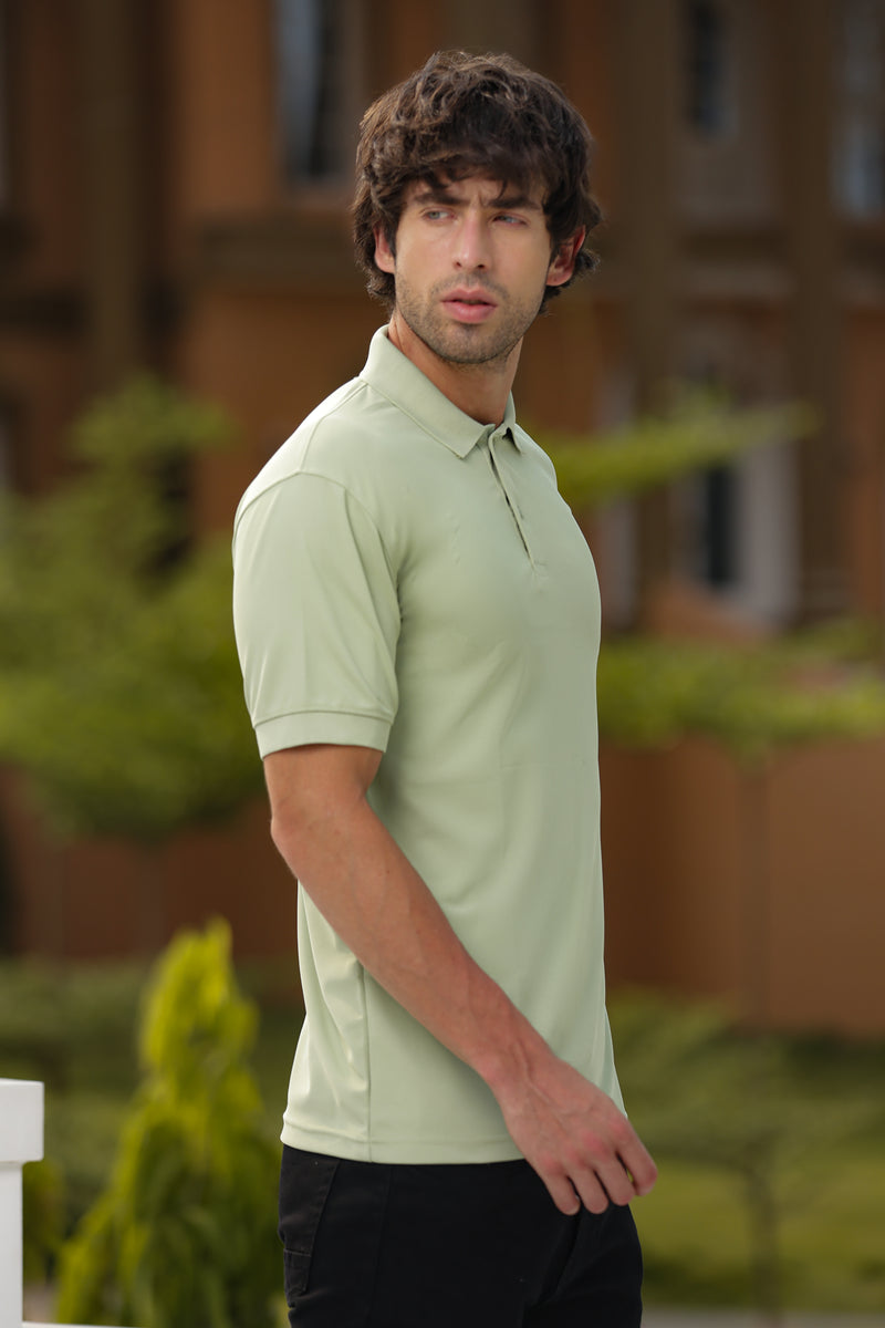 Sage Green Polo Tshirt